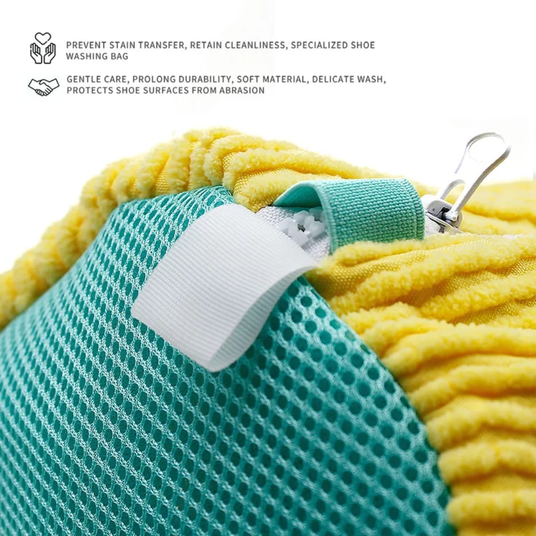 كيس قماش لتنظيف احذيه بالغساله — Fabric Shoe Washing Bag